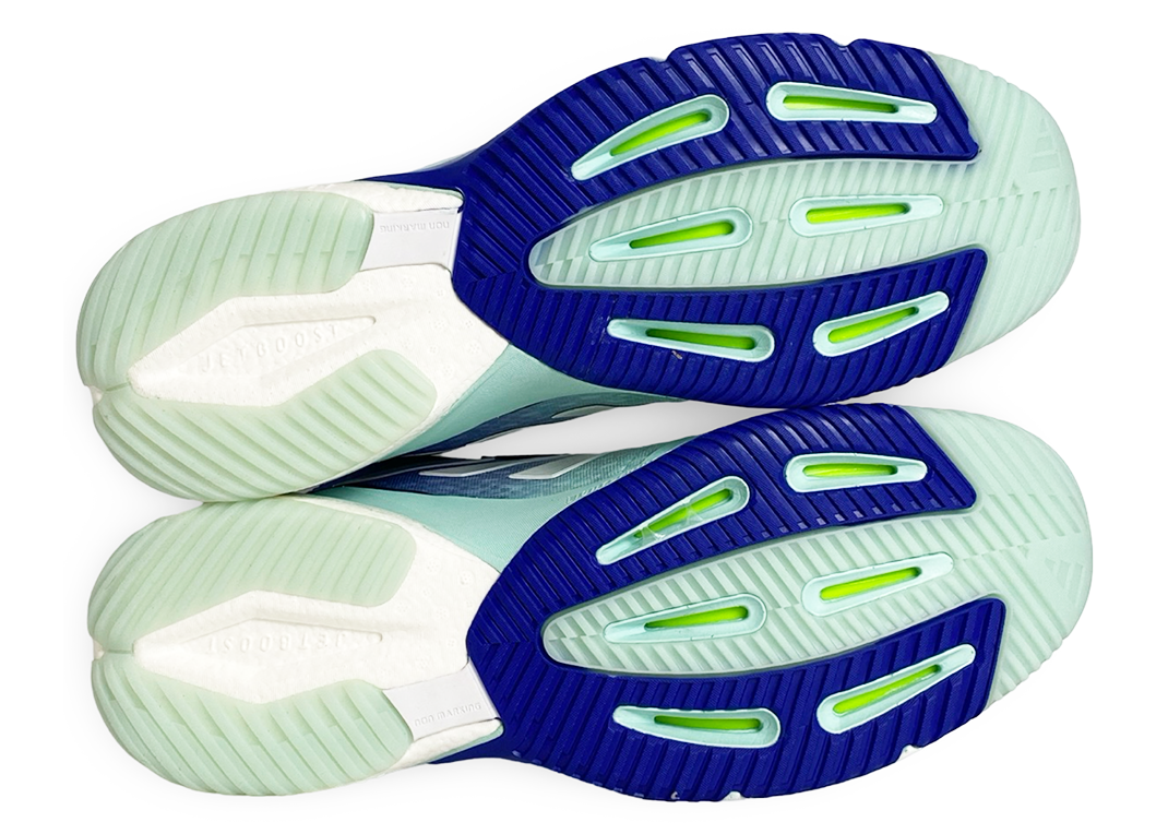 adidas Crazyflight 5 Mid Indoor Semi Flash Aqua Zero Metalic Lucid Blue (Women's)