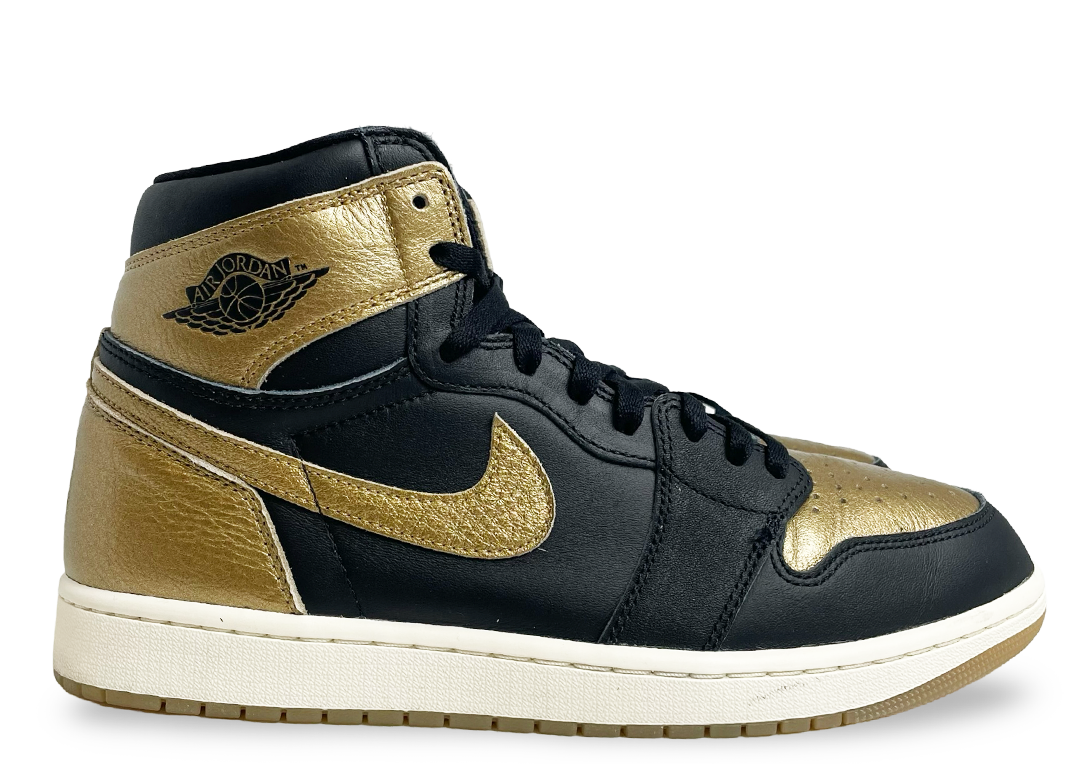 Jordan 1 Retro High OG Black Metallic Gold