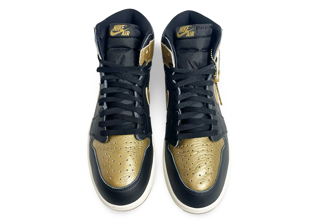 Jordan 1 Retro High OG Black Metallic Gold