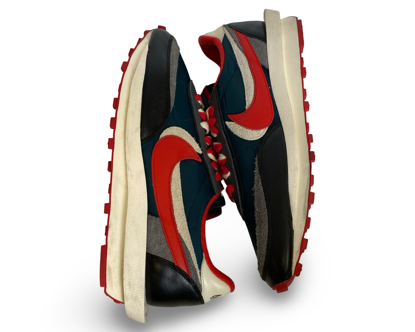 Nike LD Waffle Sacai Undercover Midnight Spruce University Red