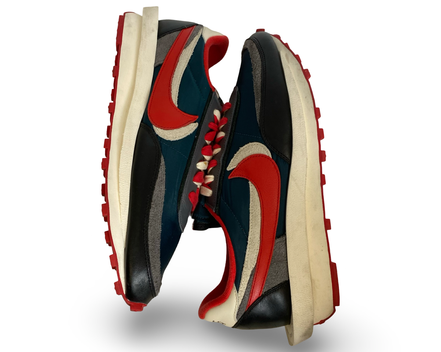 Nike LD Waffle Sacai Undercover Midnight Spruce University Red