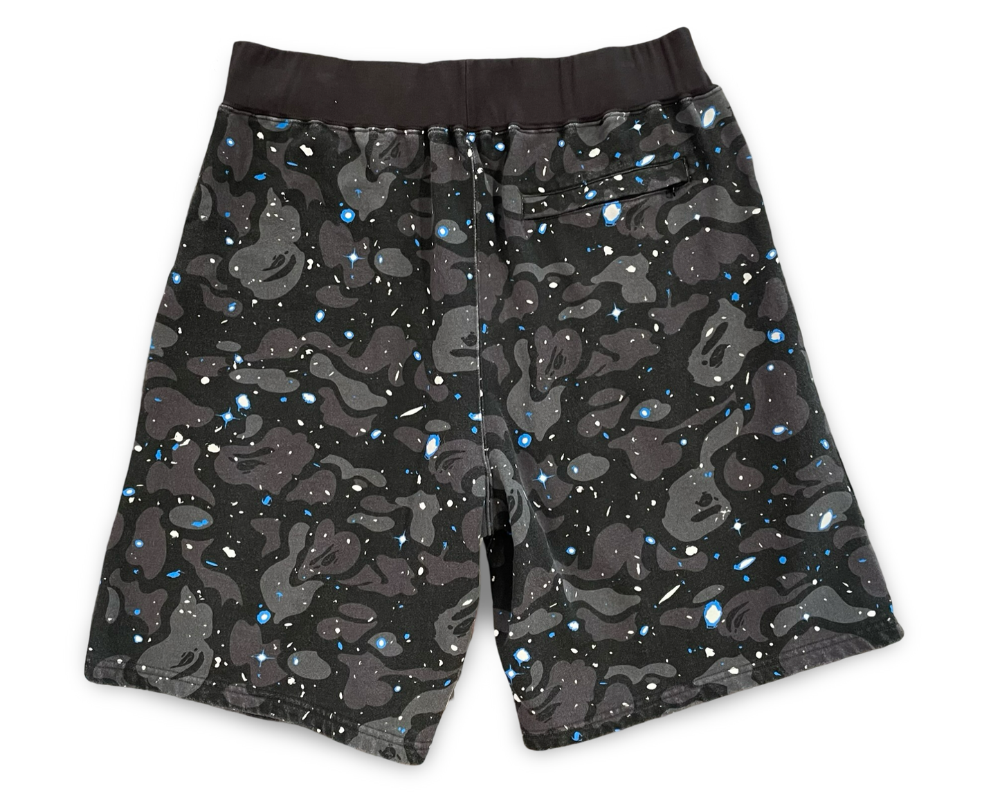 Bape Space Camo Shorts Black