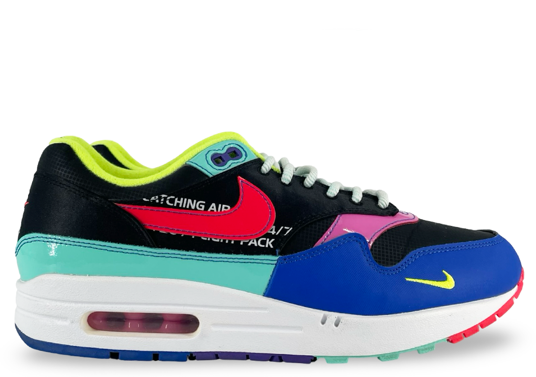 Nike Air Max 1 Black Hyper Grape