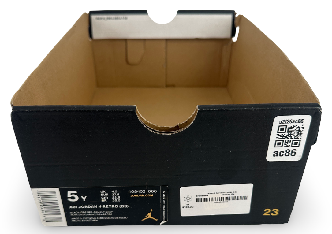 Jordan 4 Retro Bred (2019) (GS)