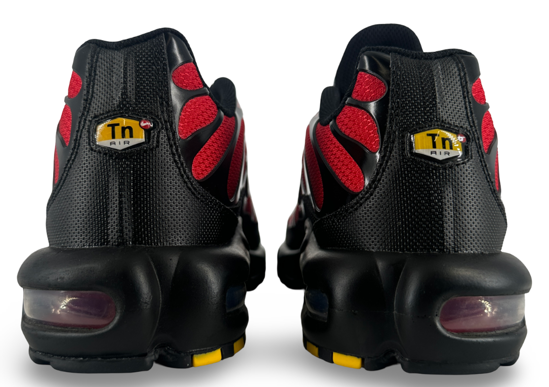 Nike Air Max Plus Pure Platinum University Red Black White