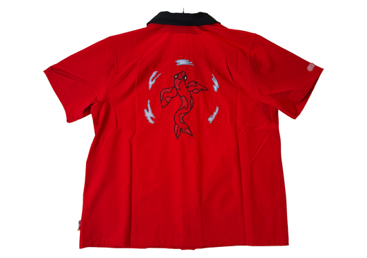 Nike SB Olympics 2024 Japan S/S Bowler Shirt Red/White