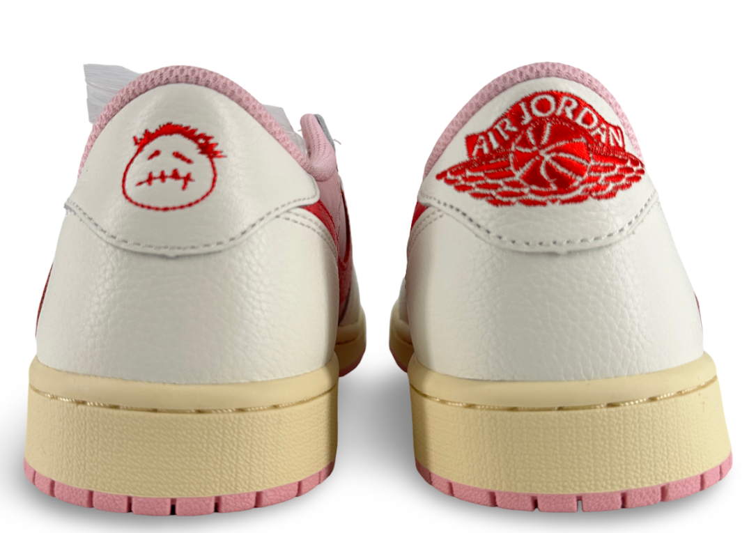 Jordan 1 Retro Low OG SP Travis Scott Sail Tropical Pink