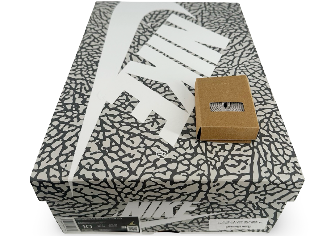 Jordan 1 Retro Low OG Black Cement