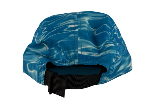 Supreme Ripple Camp Cap Blue