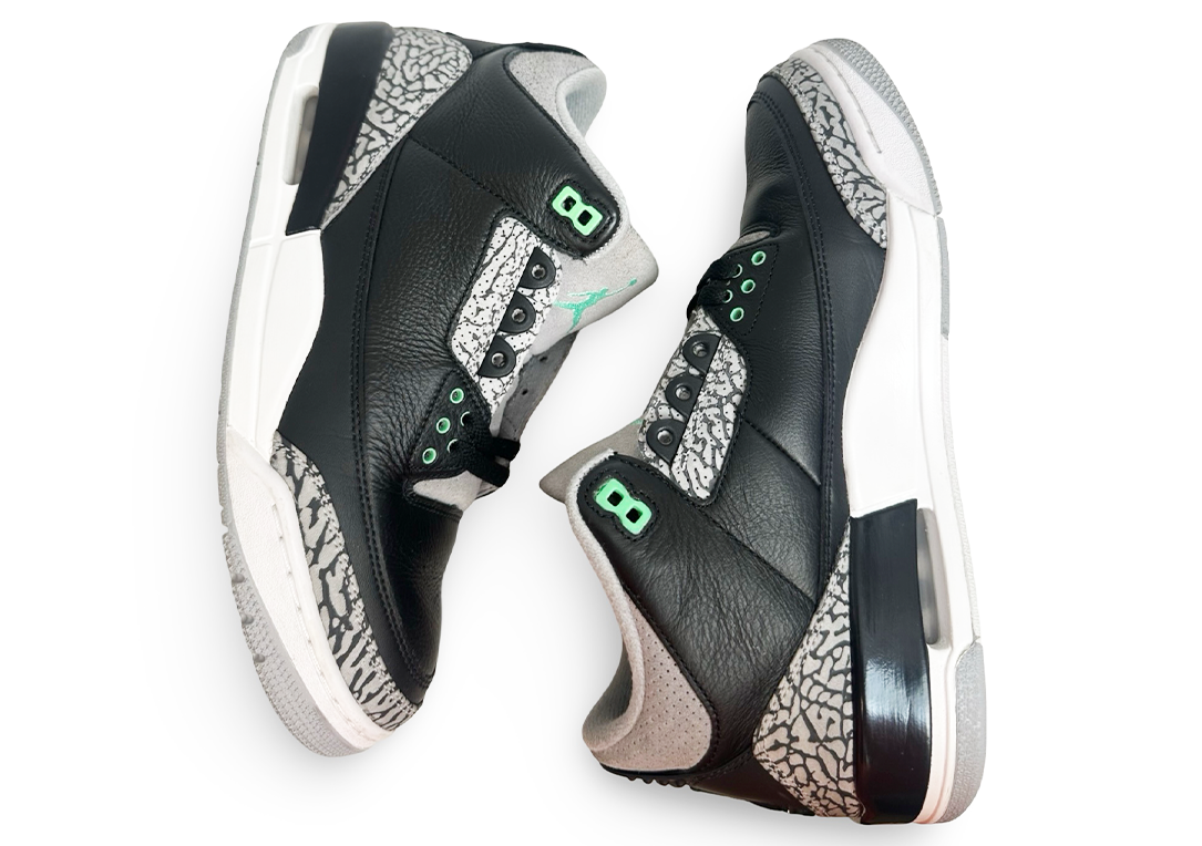 Jordan 3 Retro Green Glow