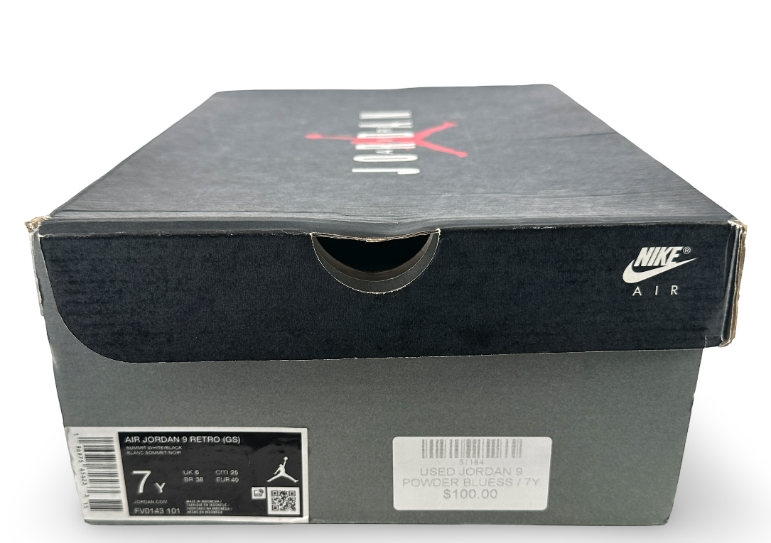 Jordan 9 Retro Powder Blue (2024) (GS)