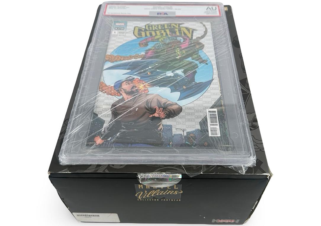ASICS GT-2160 Kith Marvel Villains Green Goblin Sealed Box (Comic Included)