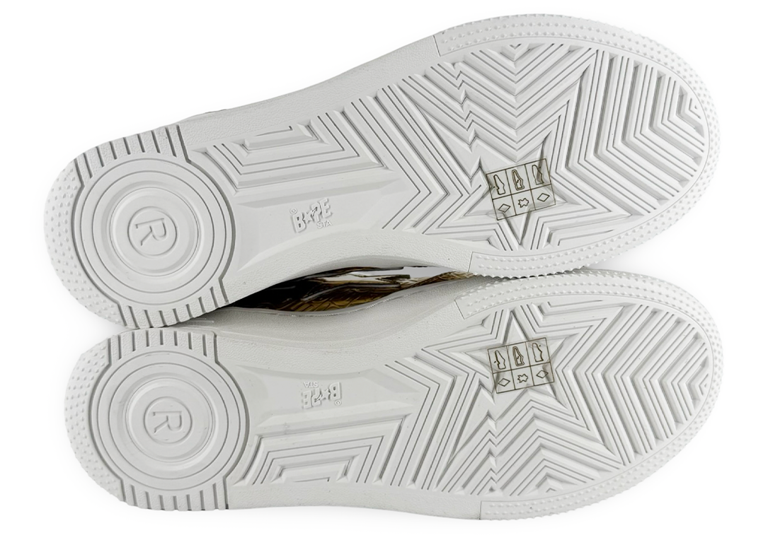 A Bathing Ape Bape Sta #5 Gold