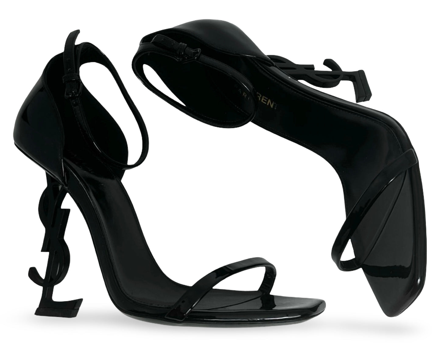 Saint Laurent Opyum 110 YSL Heeled Sandals