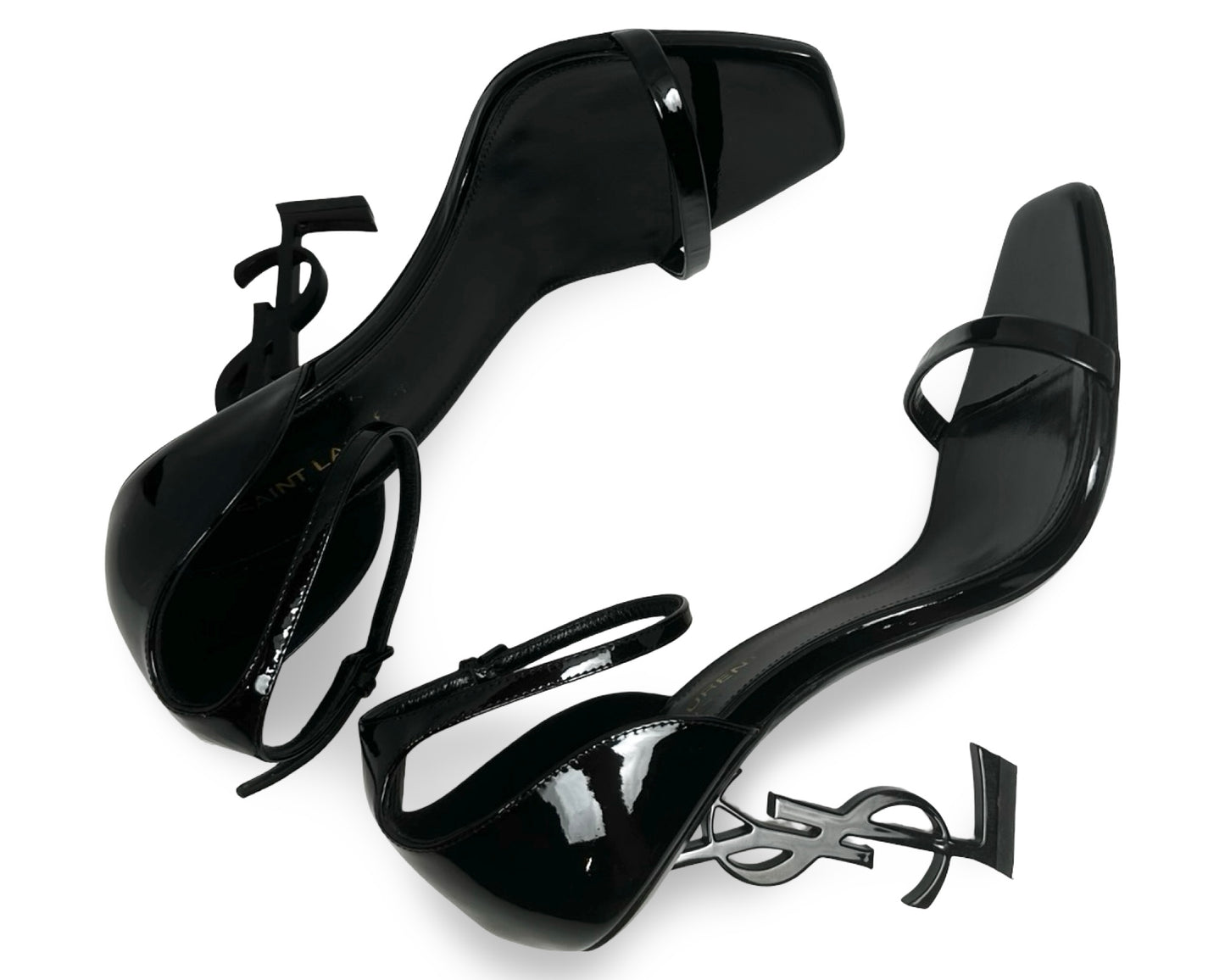 Saint Laurent Opyum 110 YSL Heeled Sandals