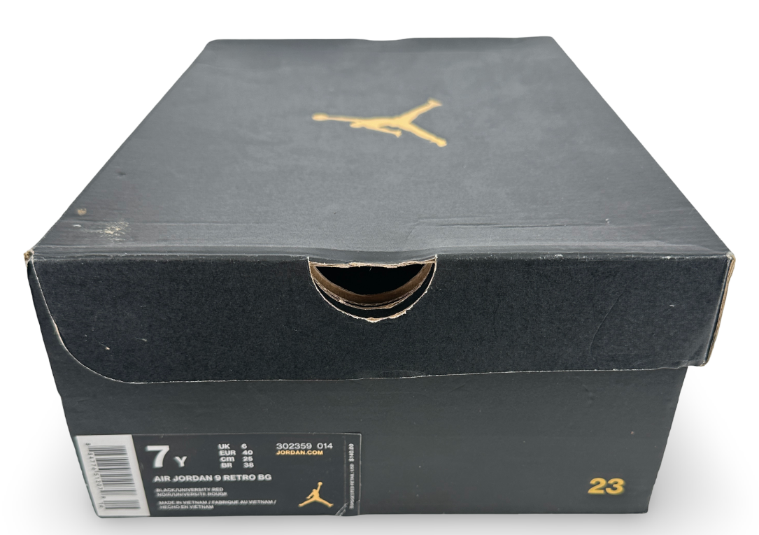Jordan 9 Retro Bred Patent (GS)