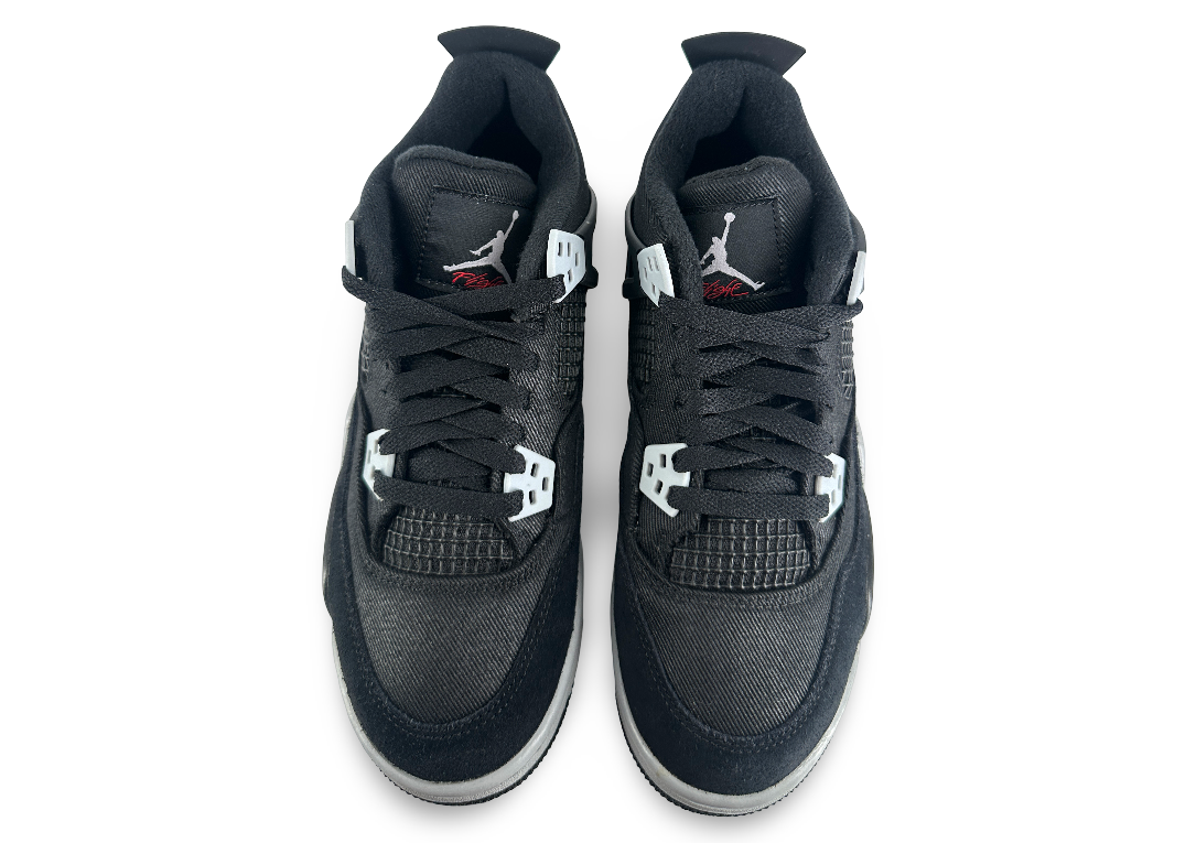 Jordan 4 Retro Black Canvas (GS)