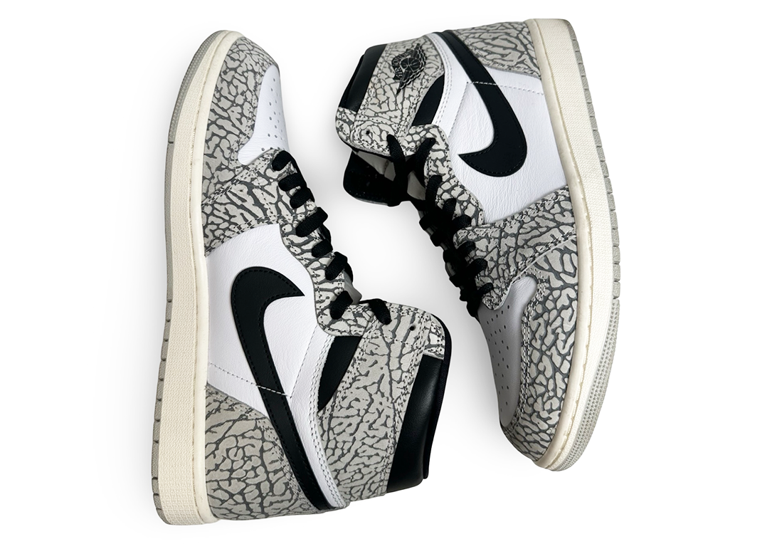 Jordan 1 Retro High OG White Cement