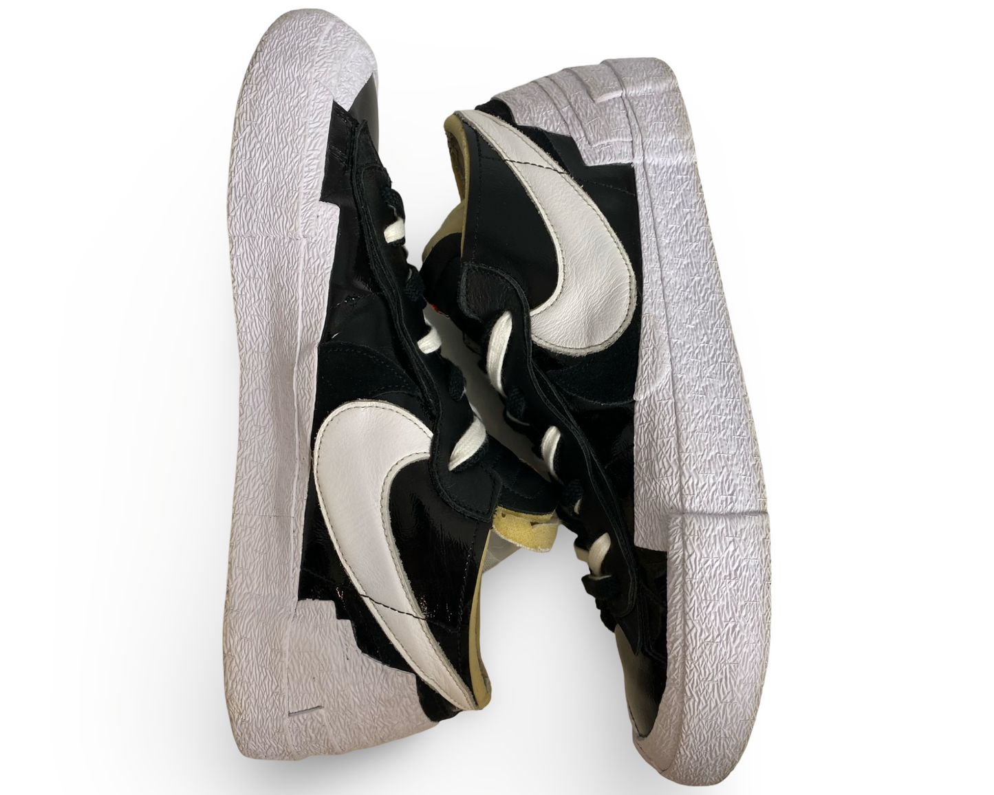 Nike Blazer Low Sacai Black Patent Leather
