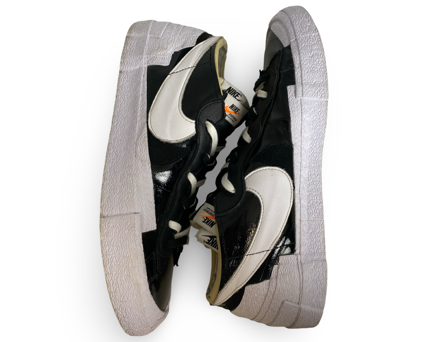 Nike Blazer Low Sacai Black Patent Leather