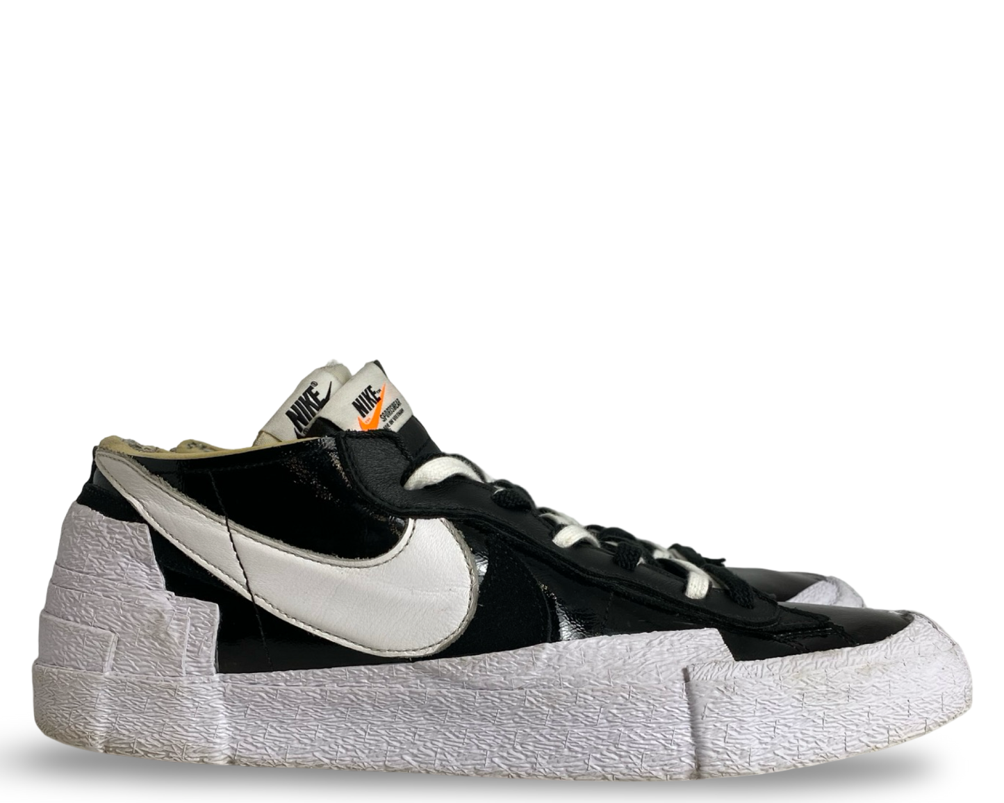 Nike Blazer Low Sacai Black Patent Leather