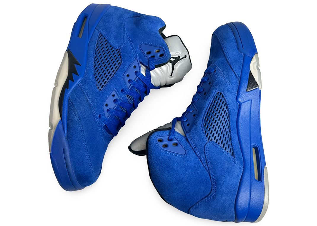 Jordan 5 Retro Blue Suede