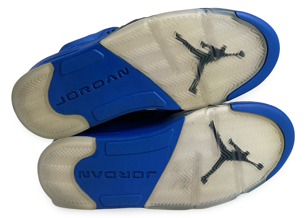 Jordan 5 Retro Blue Suede