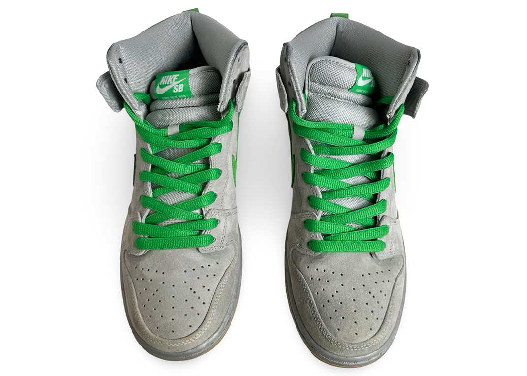 Nike SB Dunk High Silver Box
