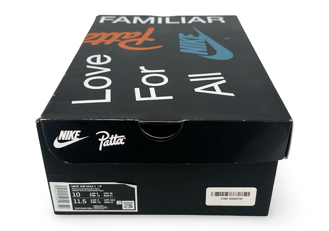 Nike Air Max 1 Patta Waves Noise Aqua (without Bracelet)
