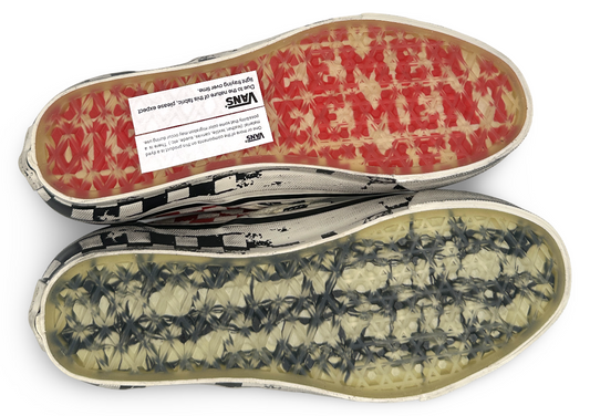 Vans LX Classic Slip-On 98 Act of Disagreement Black Checkerboard