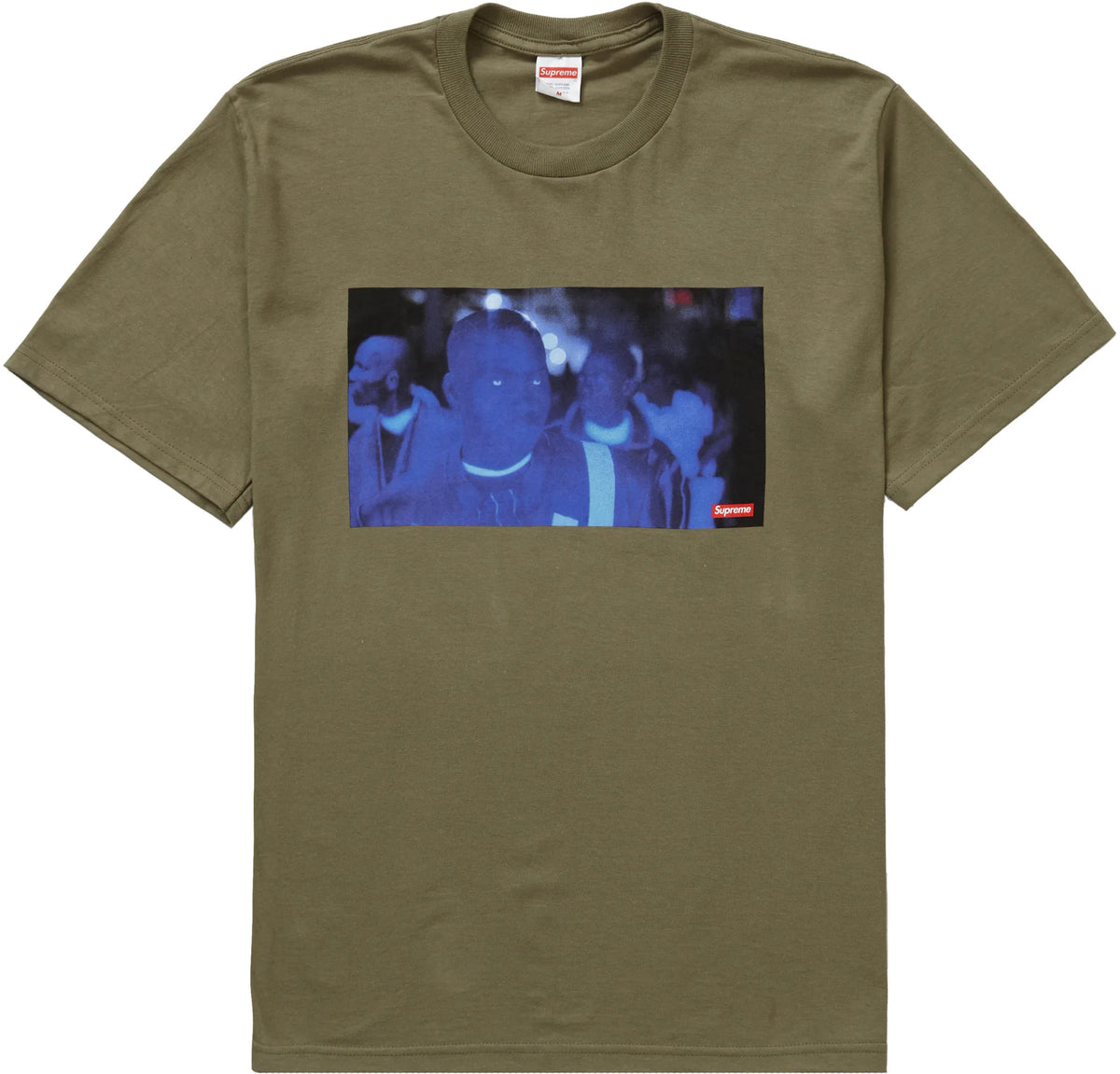 Supreme America Eats Its Young Tee Light Olive