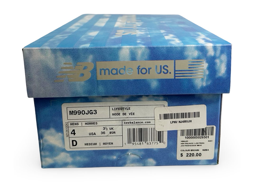 New Balance 990v3 MiUSA Joe Freshgoods Outside Clothes
