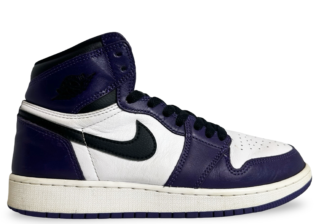 Jordan 1 Retro High Court Purple White (GS)