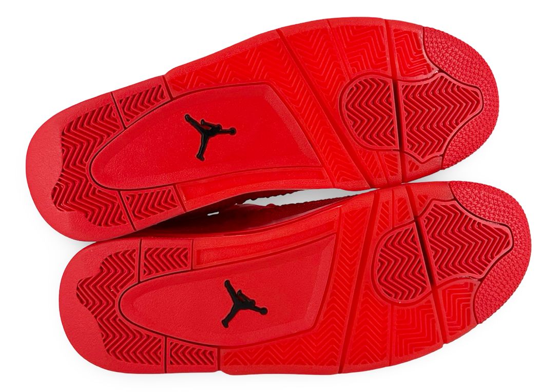 Jordan 4 Retro Flyknit Red