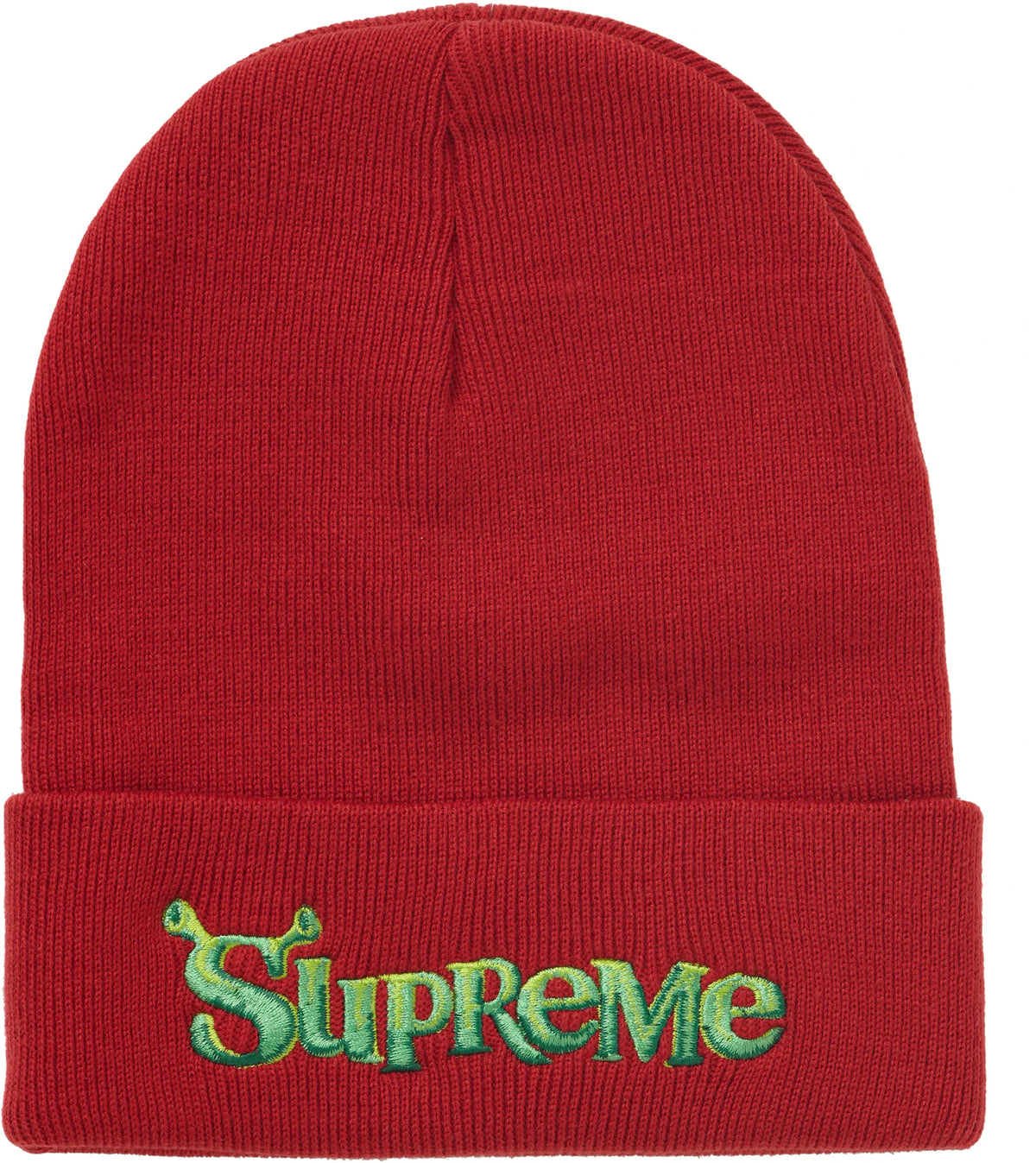 Supreme Shrek Beanie Cardinal