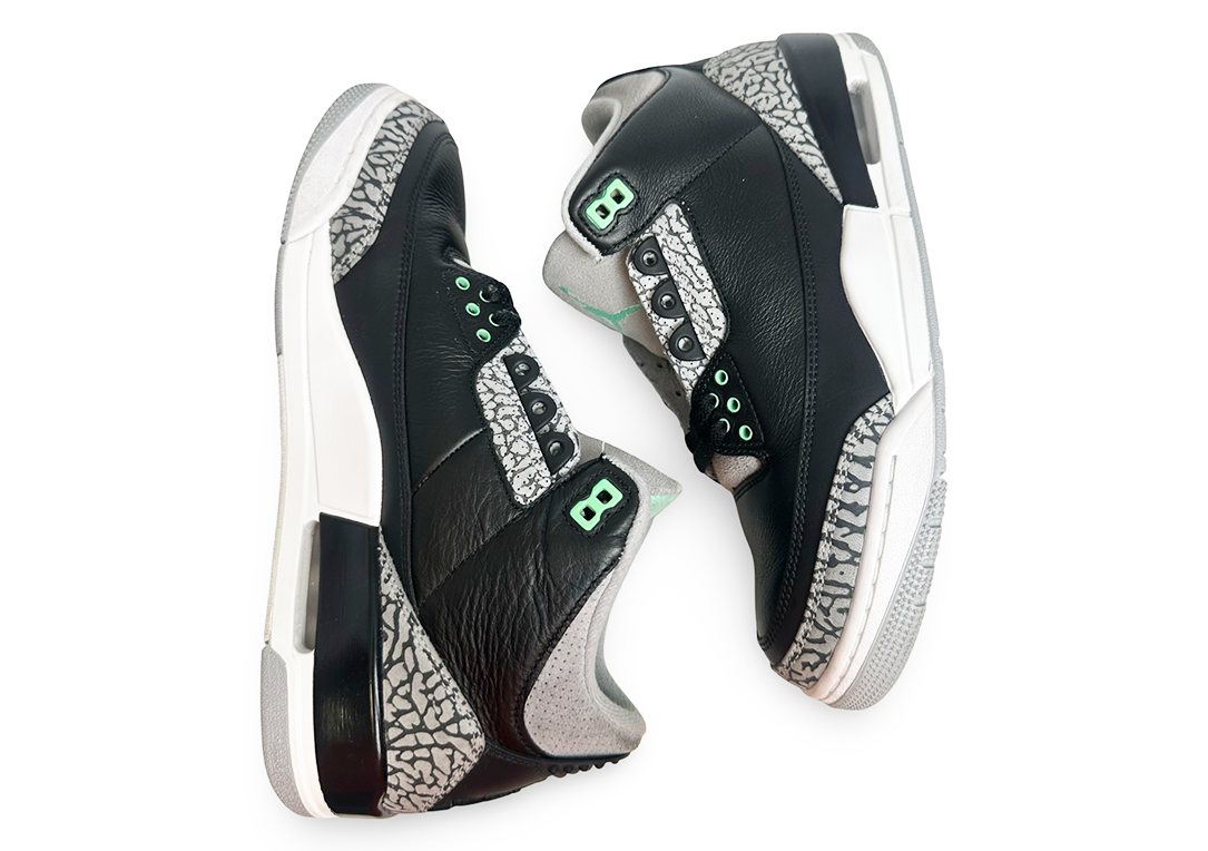 Jordan 3 Retro Green Glow