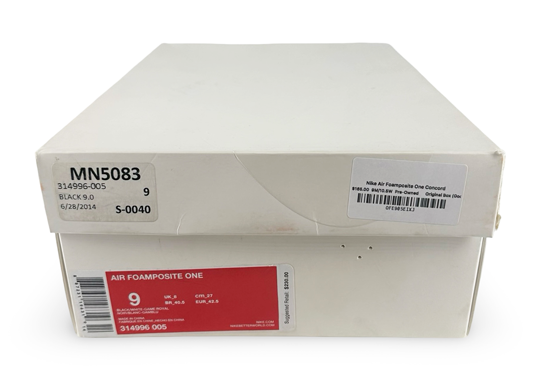 Nike Air Foamposite One Concord