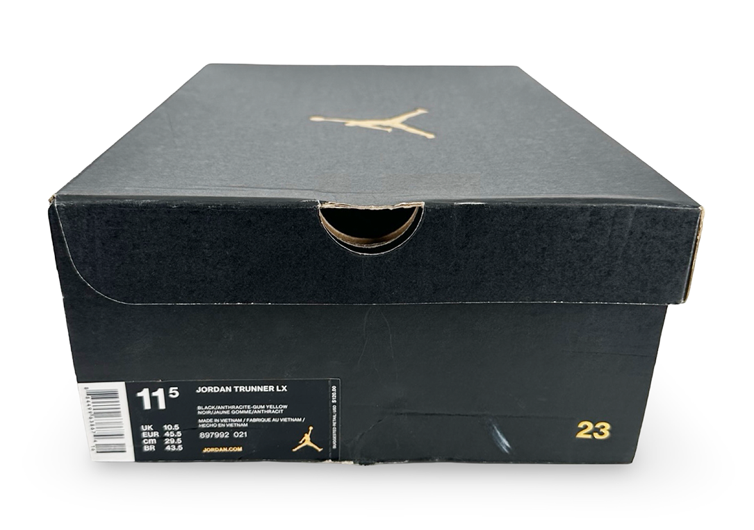 Jordan Trunner Lx Black/Anthracite-Gum Yellow