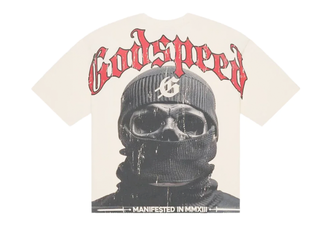 Godspeed Balaclava Tee Cream