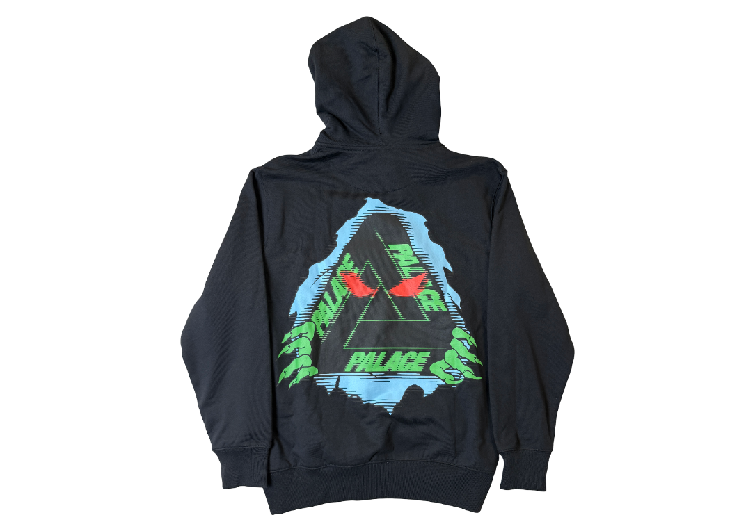 Palace Tri-Ripper Hoodie Black