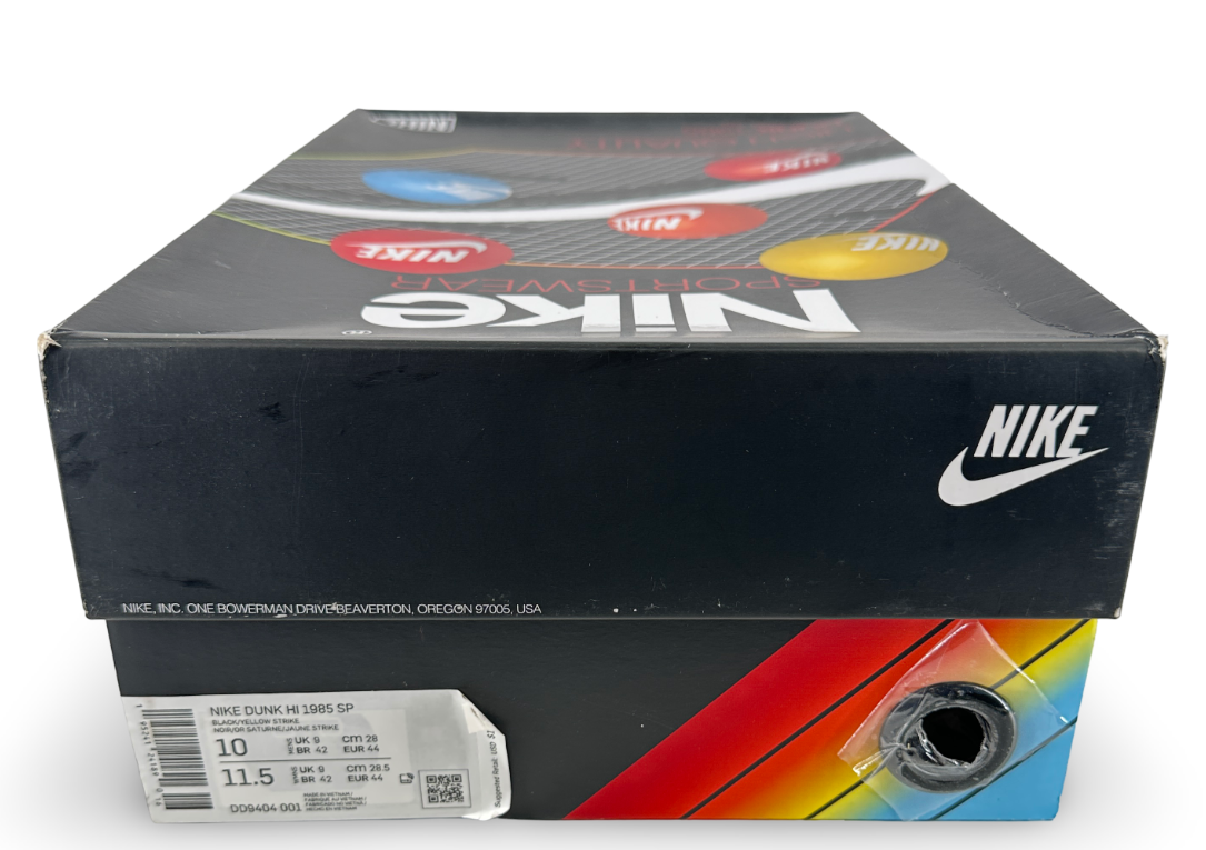 Nike Dunk High 1985 SP Yellow Acid Wash