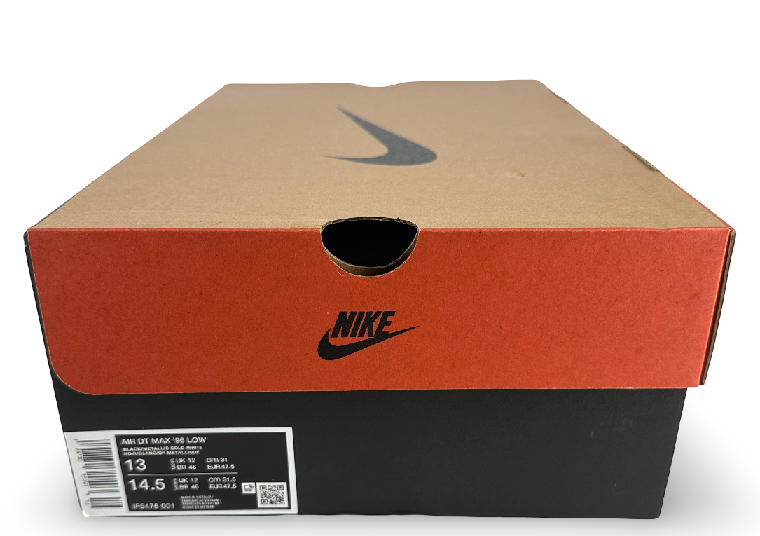 Nike Air DT Max '96 Low Black Metallic Gold