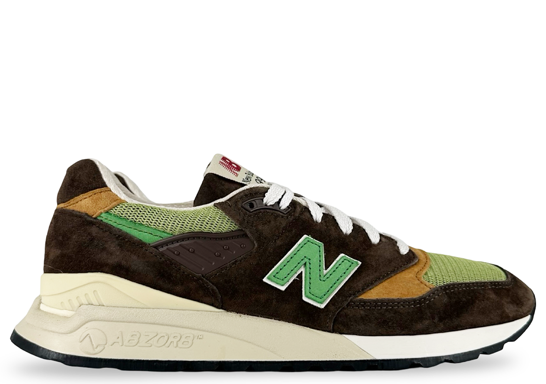 New Balance 998 MiUSA Teddy Santis Brown Green – The