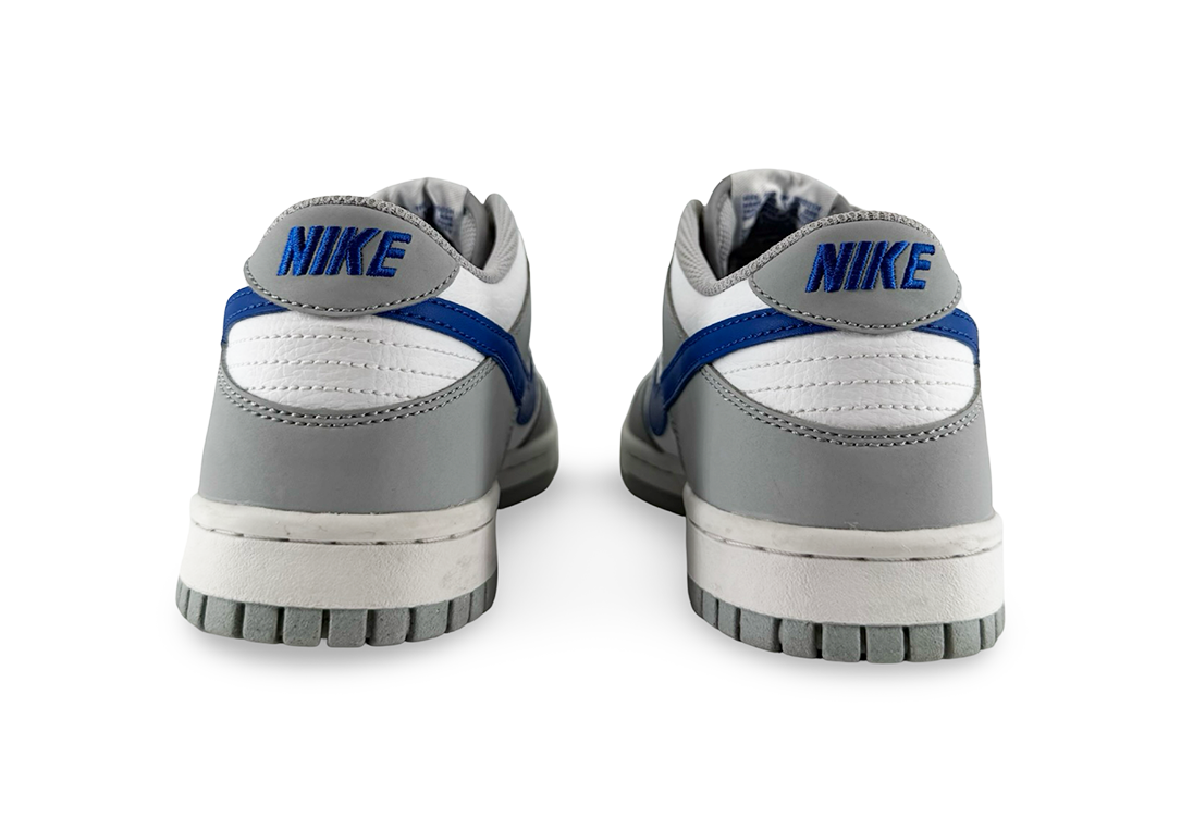 Nike Dunk Low Mini Swoosh Wolf Grey Game Royal (GS)