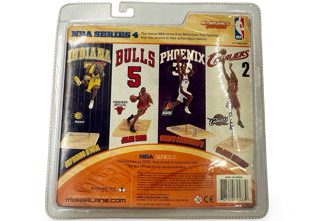 McFarlane Sportspicks Amare Stoudemire NBA 4 Series Phoenix Suns Action Figure