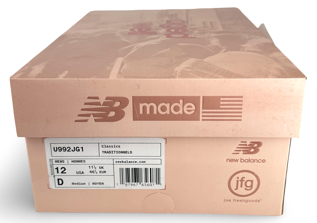 New Balance 992 MiUSA Joe Freshgoods Aged Well