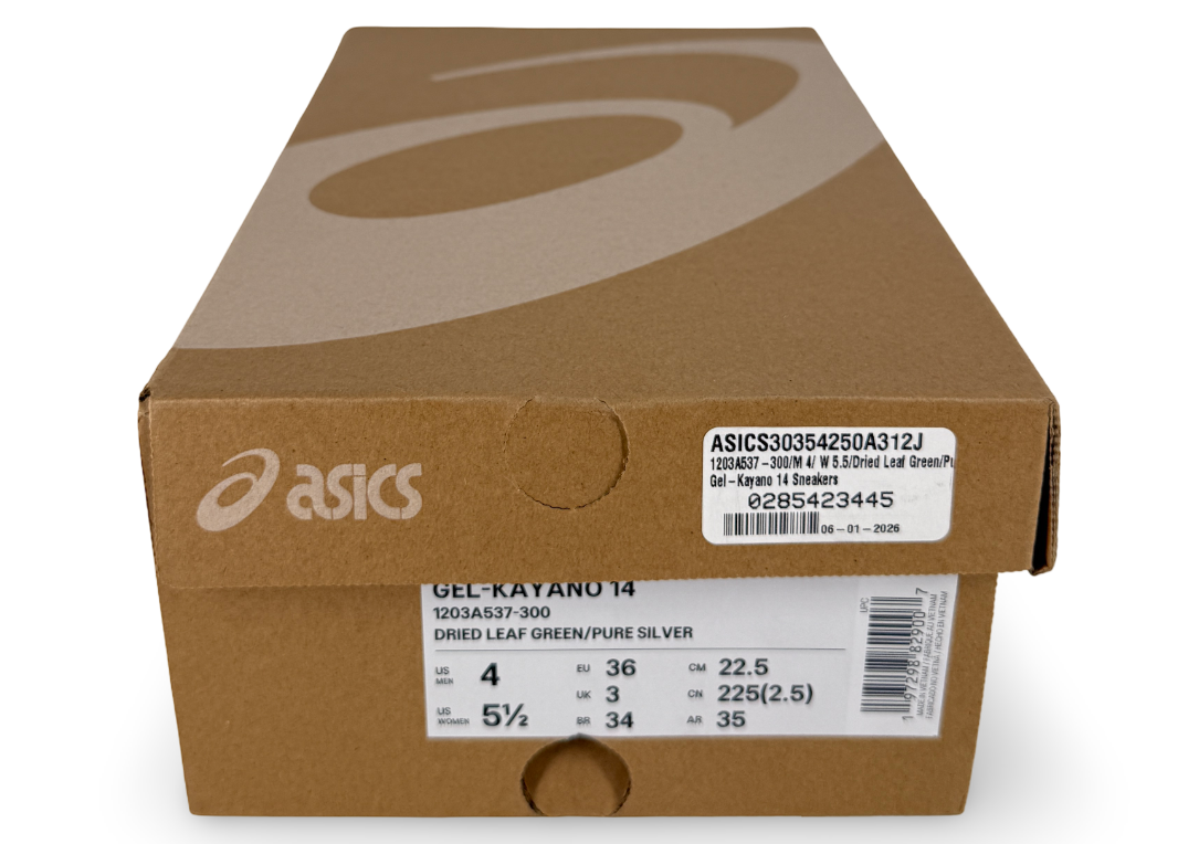 ASICS Gel-Kayano 14 Dried Leaf Green Pure Silver