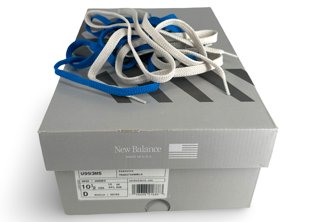 New Balance 993 MiUSA Kith Madison Square Garden Ancient Scroll
