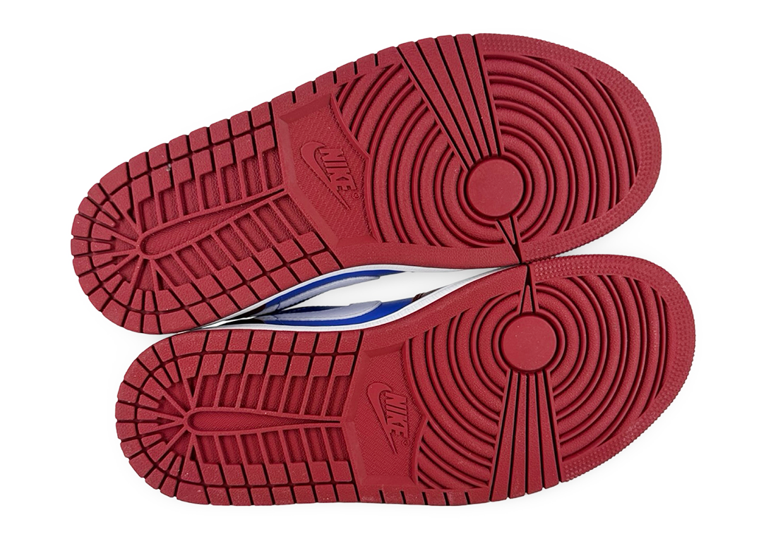 Jordan 1 Low Pomegranate Medium Blue (Women's)