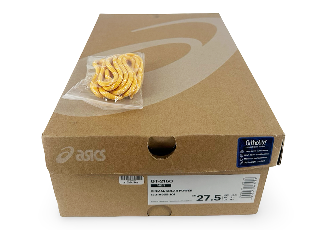 ASICS GT-2160 Kith Cream Solar Power (2023)